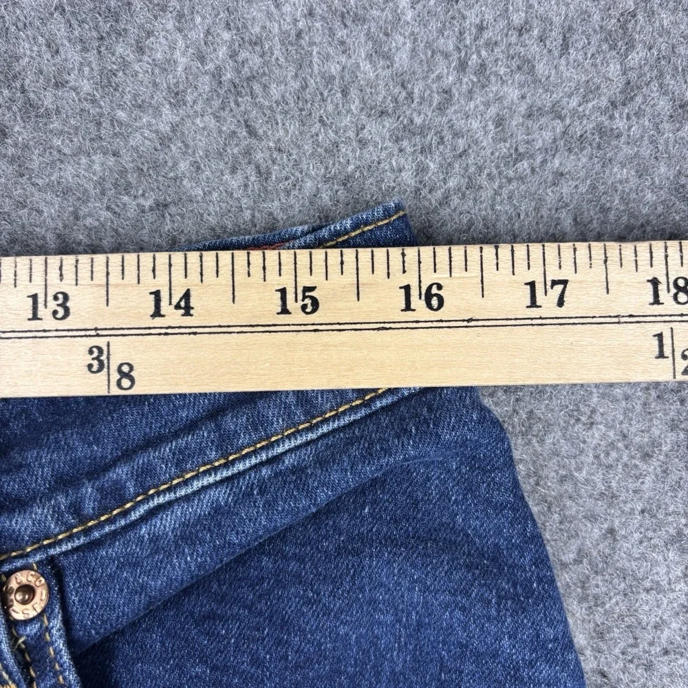 Vintage Levi's 550 Jeans Women's 12m Bootcut Dark Wash Classic Relaxed Stretch